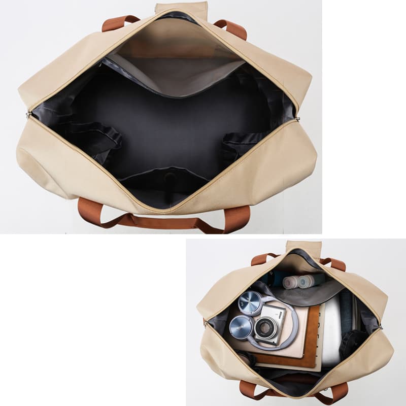 ジムバッグ ナイロンバッグ 大容量 ボストンバッグ 斜め掛け 靴ポケット付き 旅行鞄