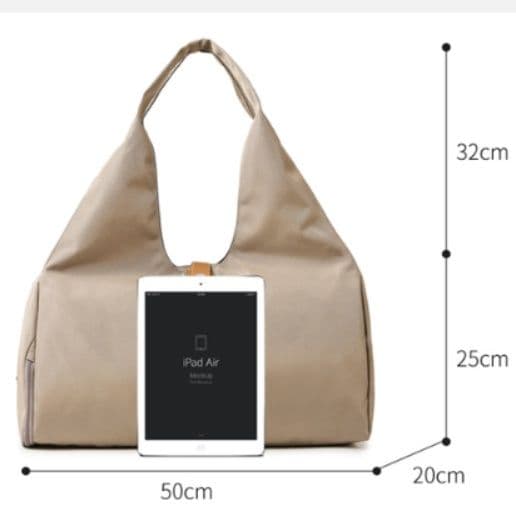 ジムバッグ ヨガマット収納付き多機能ジムトートバッグ