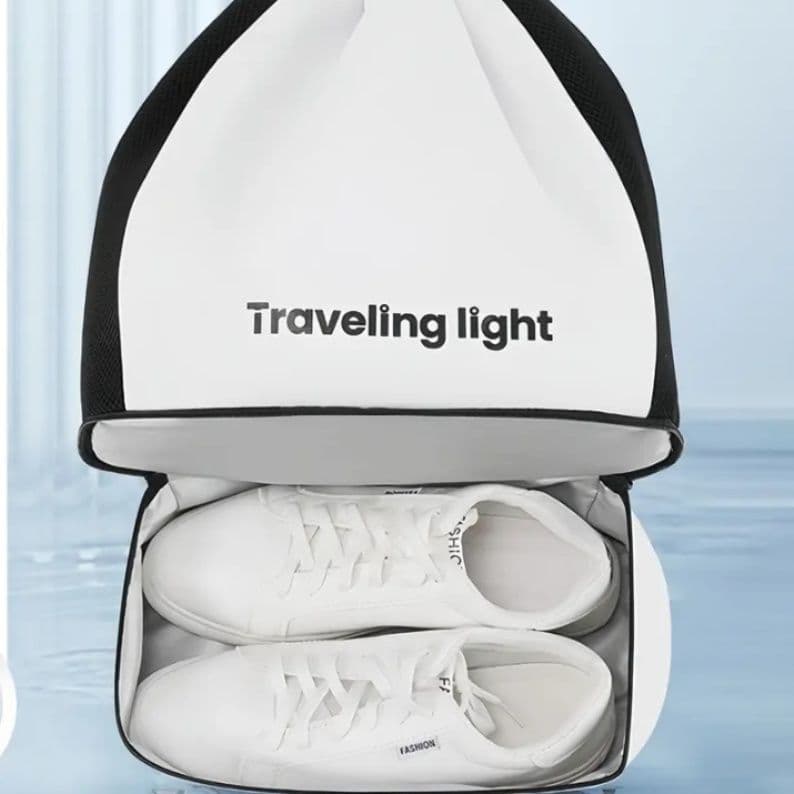 ジムバッグ 軽量ナップサック型防水ジムバッグ二層式