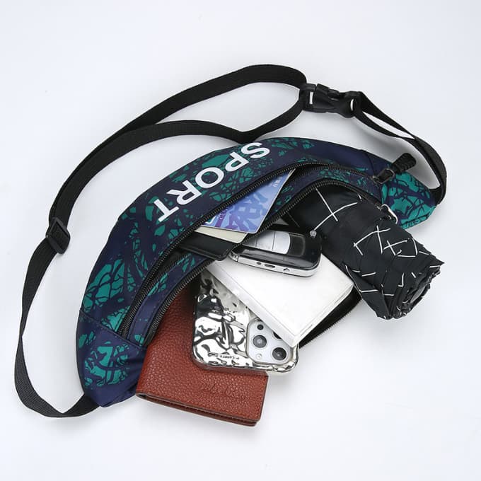 ジムバッグ 男女兼用 運動用ミニバッグ 斜め掛け軽量ウエストポーチ