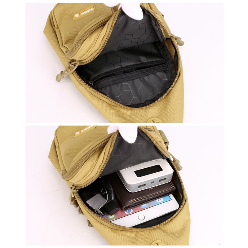 ジムバッグ 軽量ミニバッグ 肩掛け 斜め掛け 音楽穴付き