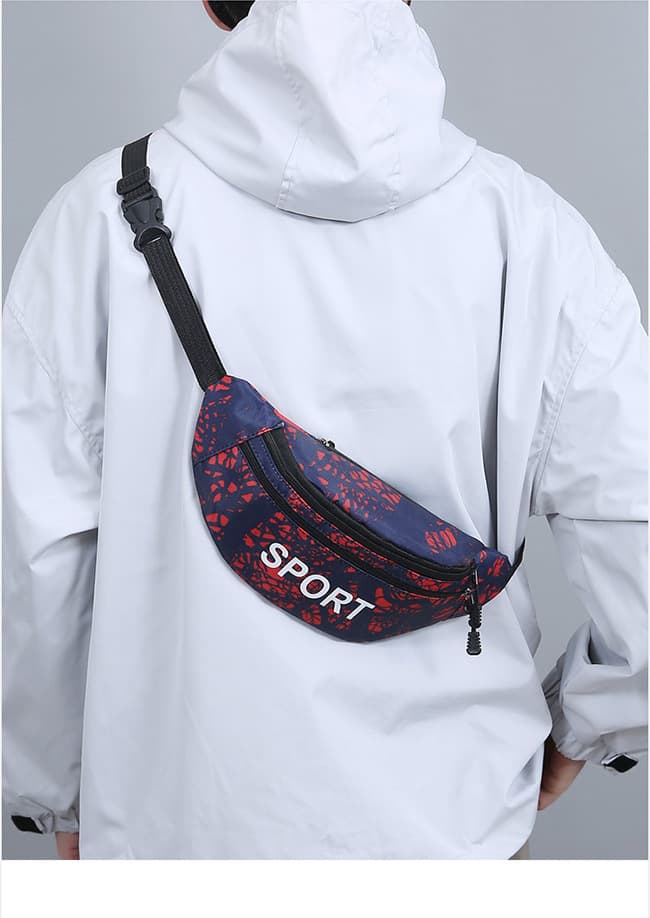 ジムバッグ 男女兼用 運動用ミニバッグ 斜め掛け軽量ウエストポーチ