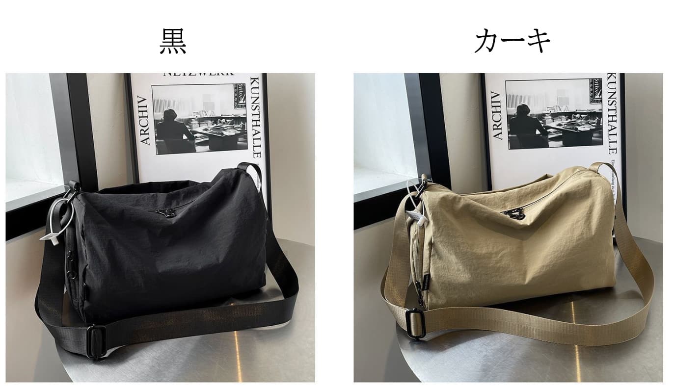 男女兼用軽量防水ジムバッグ大容量ショルダー