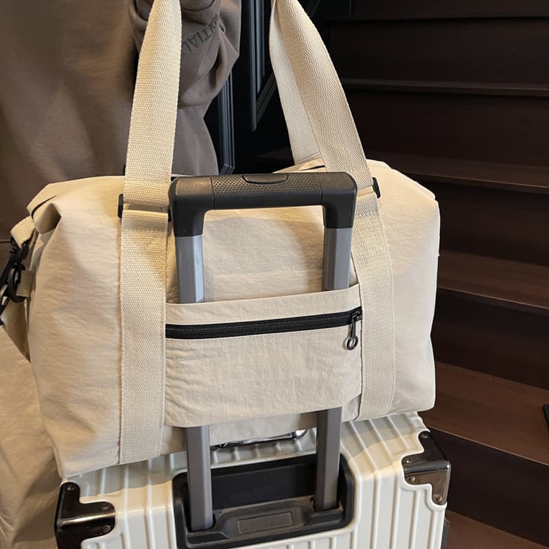 ジムバッグ 大容量ナイロンバッグ 2way トート ショルダー 6色展開