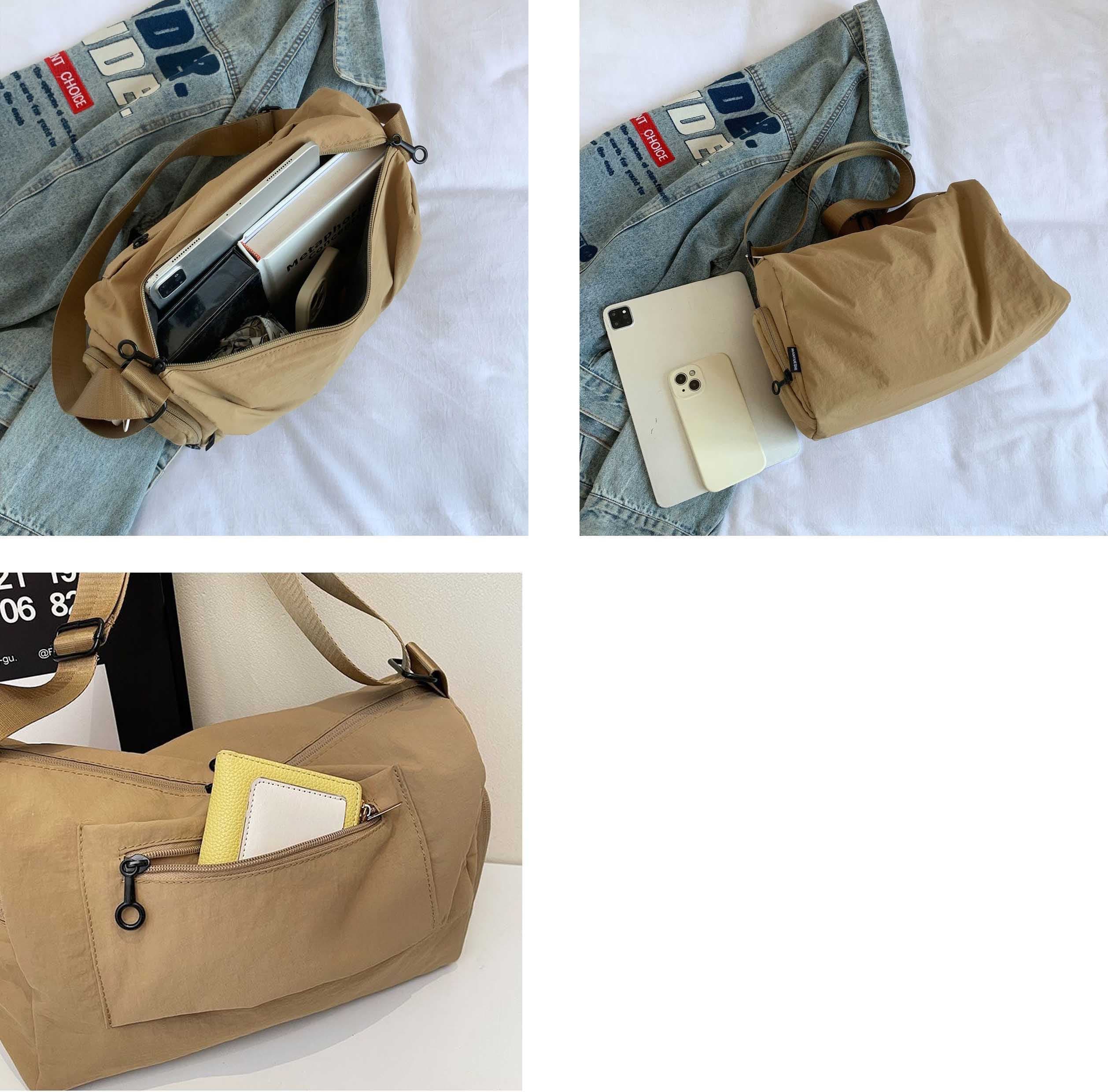 男女兼用軽量防水ジムバッグ大容量ショルダー