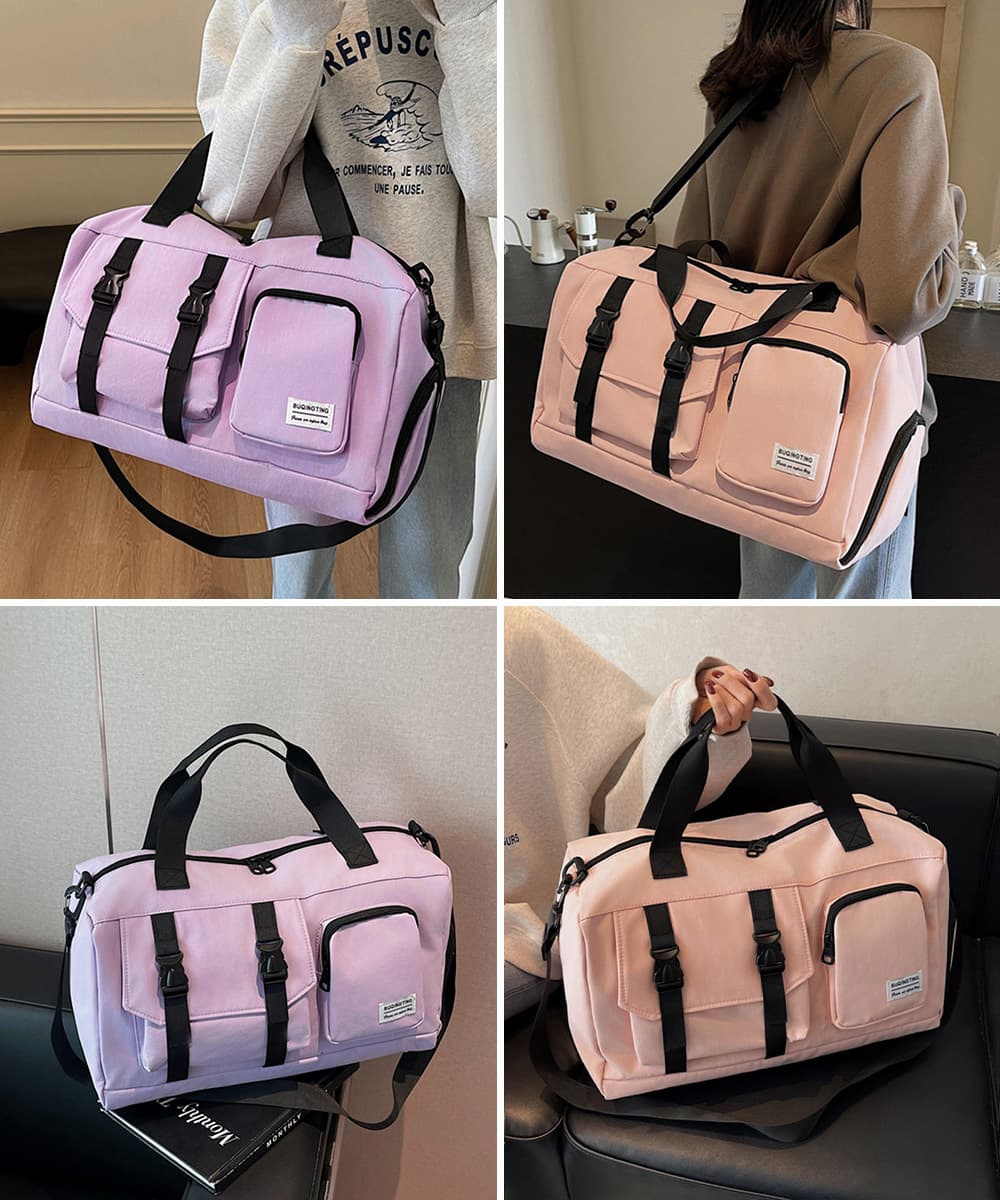 ジムバッグ 大容量ナイロンバッグ ボストン鞄