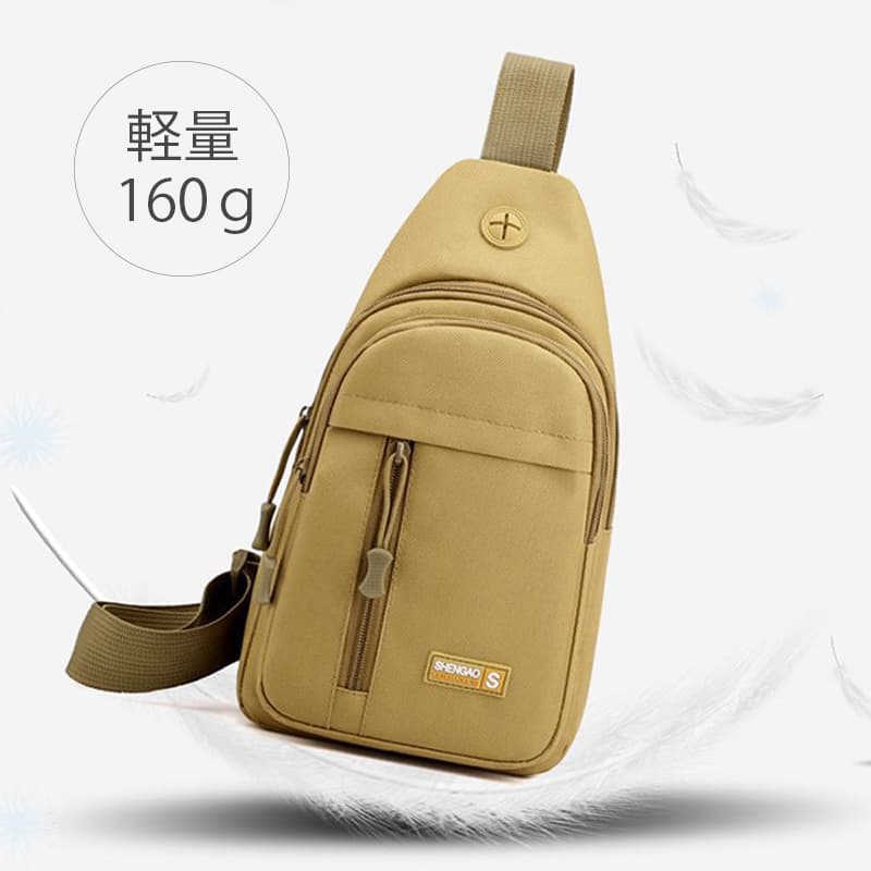 ジムバッグ 軽量ミニバッグ 肩掛け 斜め掛け 音楽穴付き