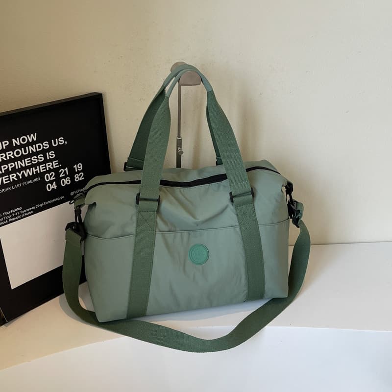ジムバッグ 大容量ナイロンバッグ 2way トート ショルダー 6色展開