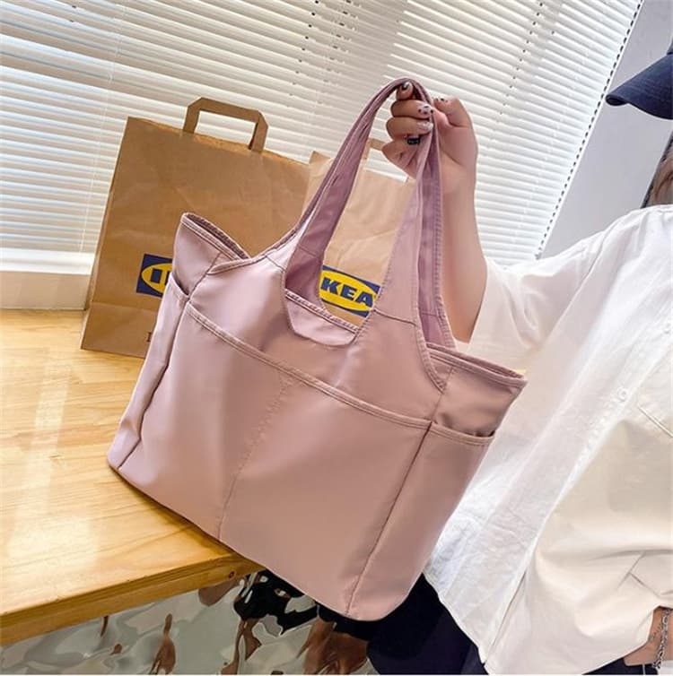 ジムバッグ 多機能大容量トートバッグ ファスナー付きバッグ