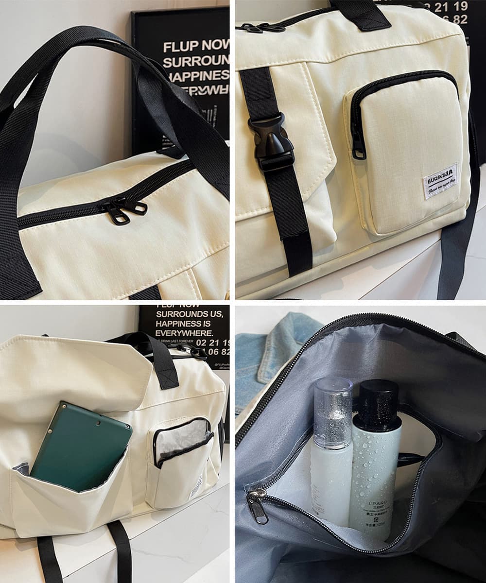 ジムバッグ 大容量ナイロンバッグ ボストン鞄