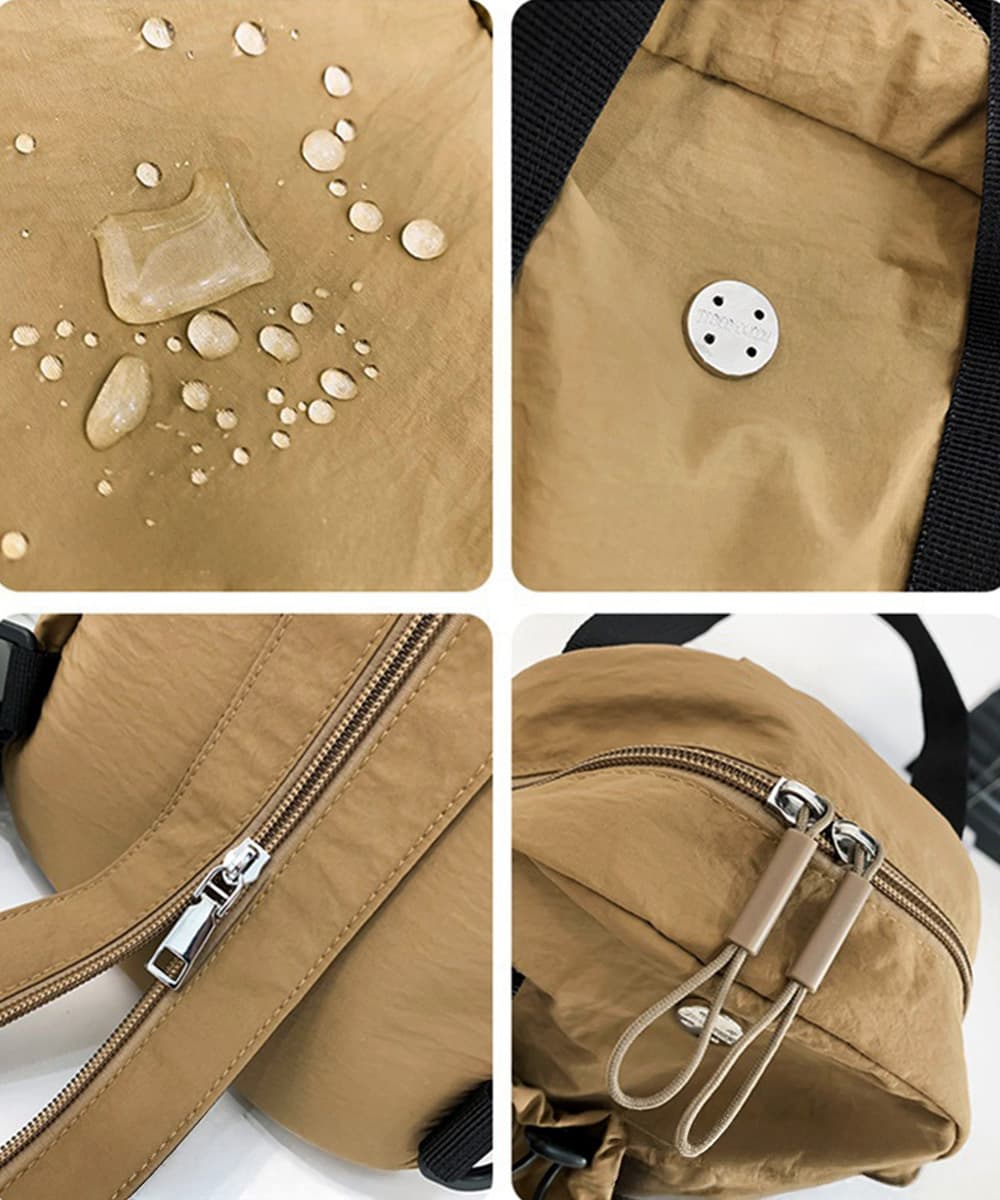 軽量ナイロン二通りミニリュック撥水仕様ジムバッグ