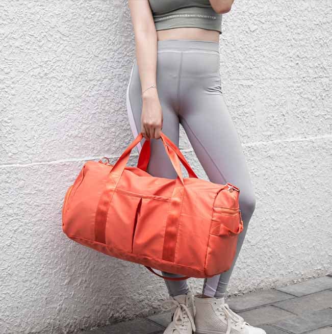レディース ジムバッグ 大容量 靴ポケット付き ボストンバッグ 旅行鞄