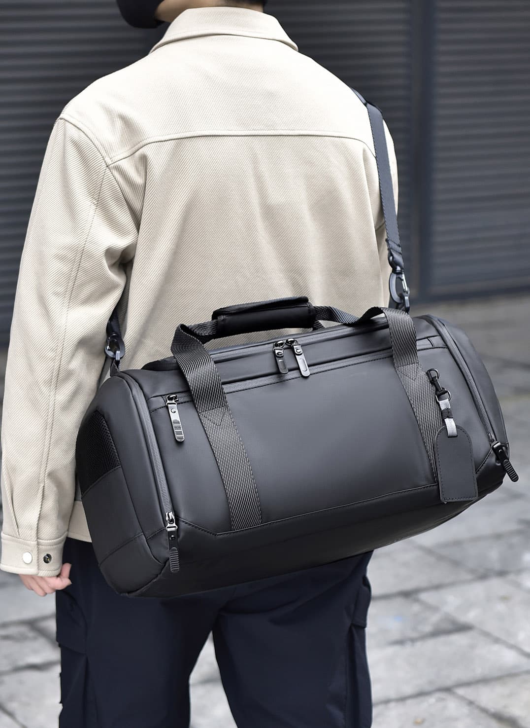 ジムバッグ 防水3Way運動鞄 靴収納付き大容量バッグ