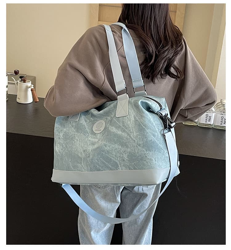 大容量ジムバッグ ボストンバッグ 斜め掛け対応 男女兼用