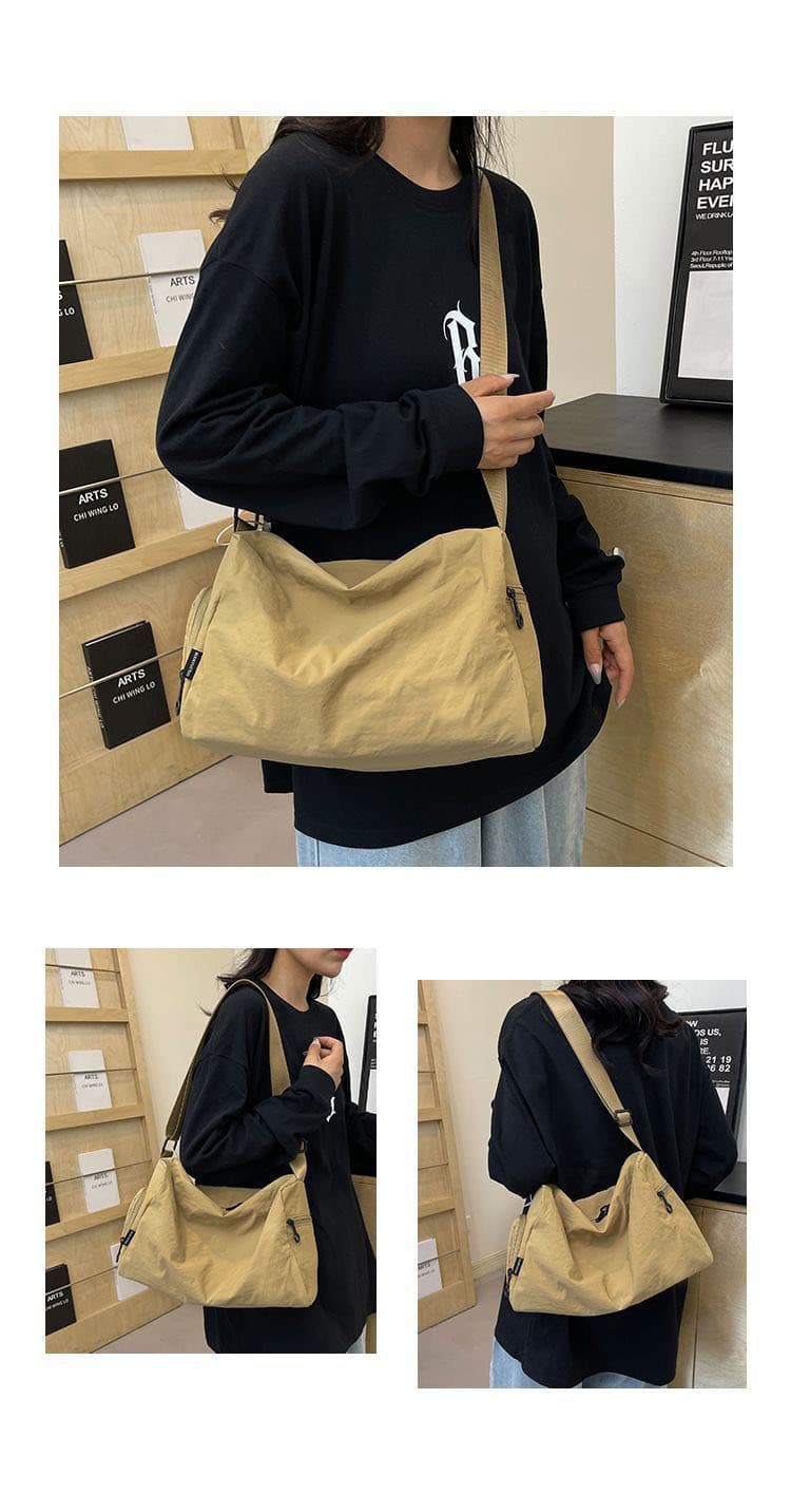 男女兼用軽量防水ジムバッグ大容量ショルダー