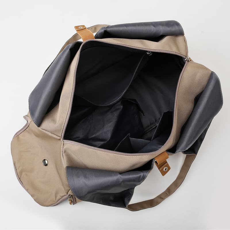 ジムバッグ ヨガマット収納付き多機能ジムトートバッグ