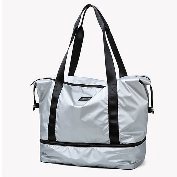 大容量ジムバッグ防水仕様靴収納付き男女兼用トートバッグ