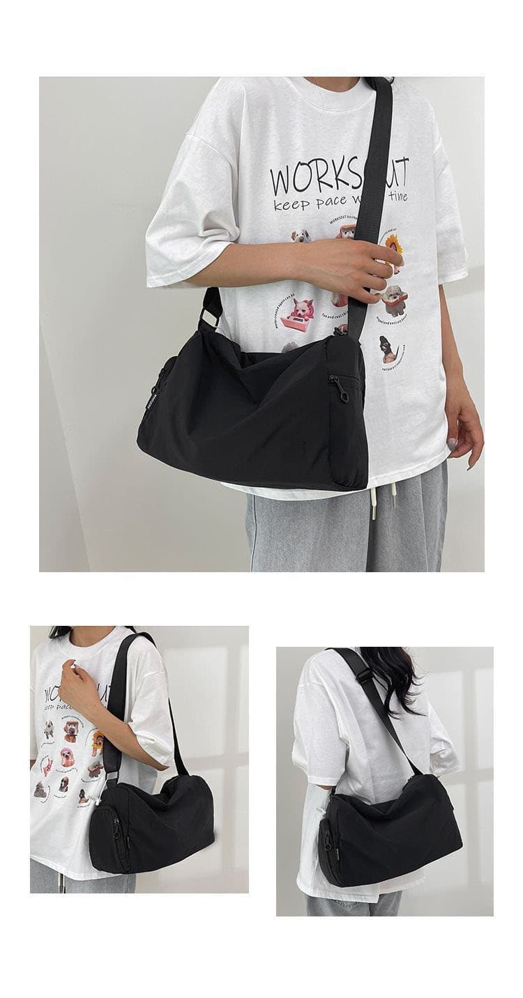 男女兼用軽量防水ジムバッグ大容量ショルダー