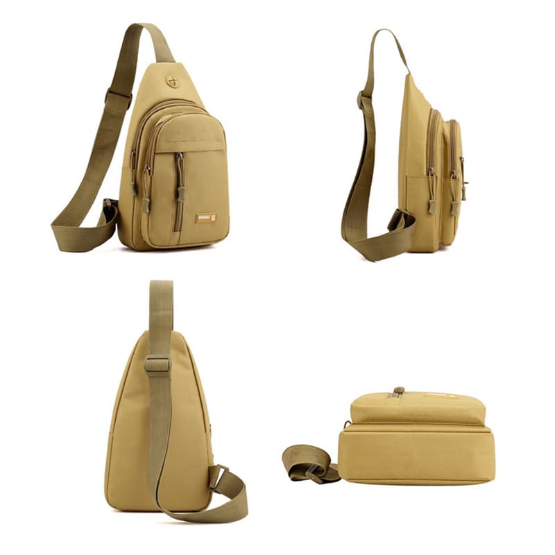 ジムバッグ 軽量ミニバッグ 肩掛け 斜め掛け 音楽穴付き