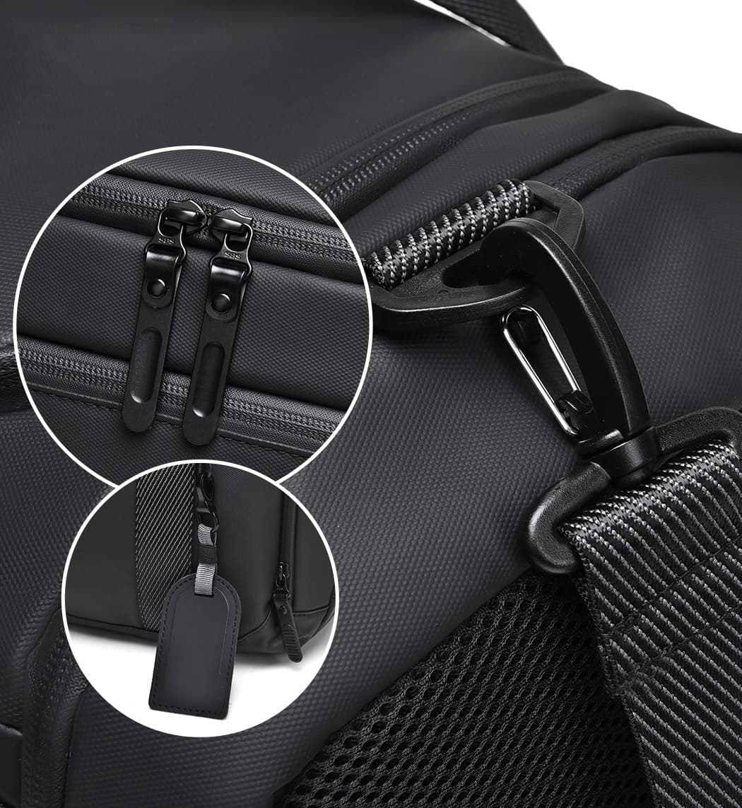 ジムバッグ 防水3Way運動鞄 靴収納付き大容量バッグ