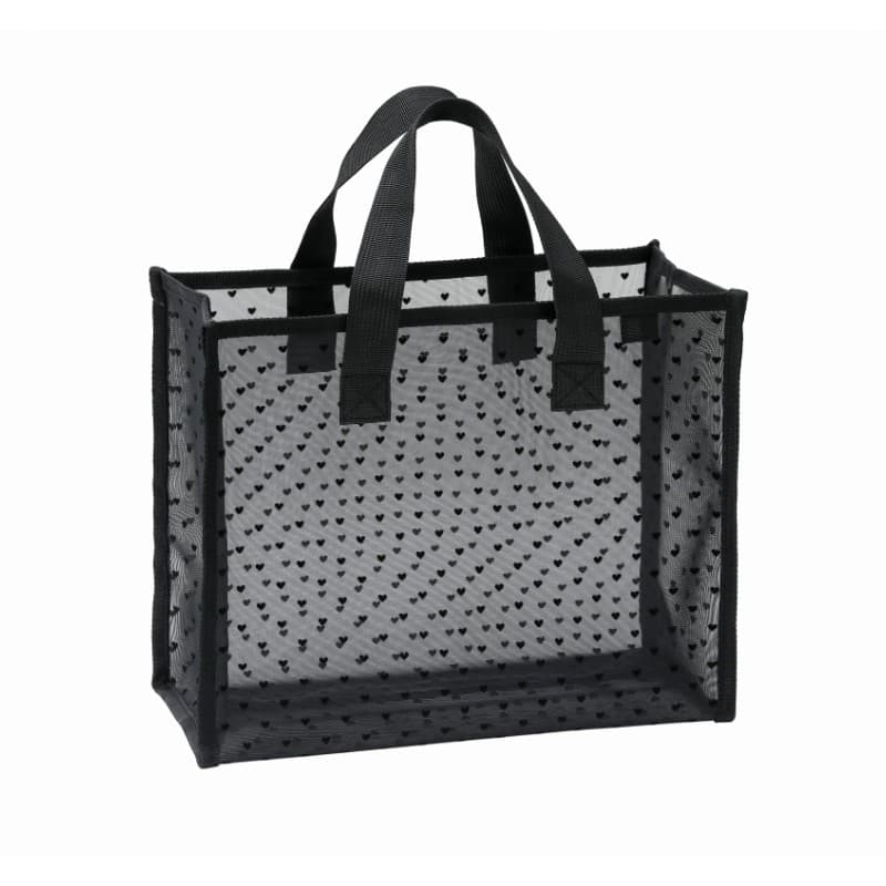 ジムバッグ 女性用メッシュ素材ミニバッグ多色展開トート