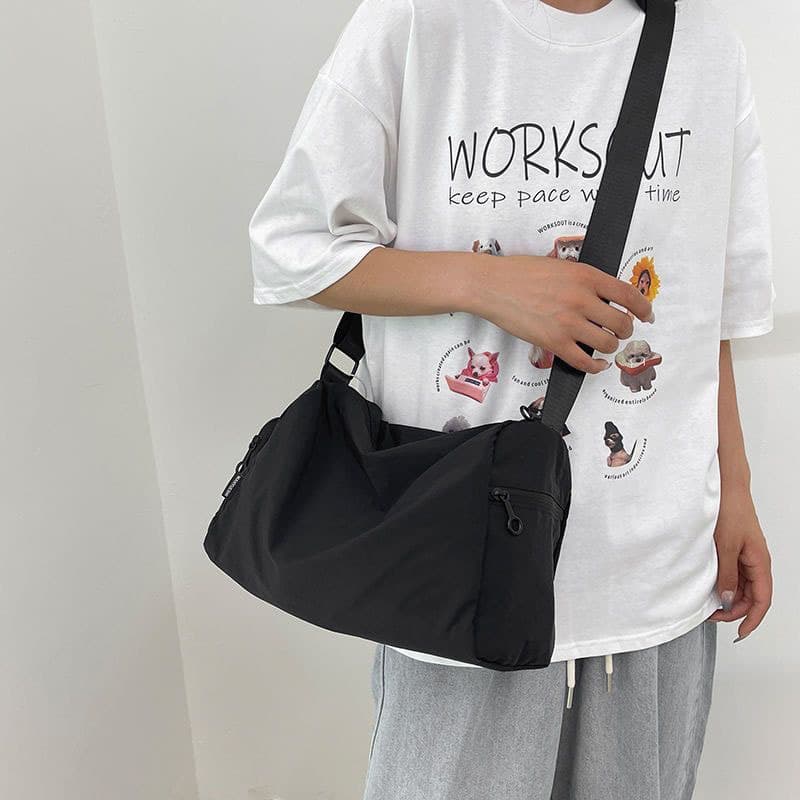 男女兼用軽量防水ジムバッグ大容量ショルダー