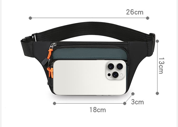 ジムバッグ 男女兼用ミニバッグ ウエストポーチ 軽量大容量 斜め掛け対応