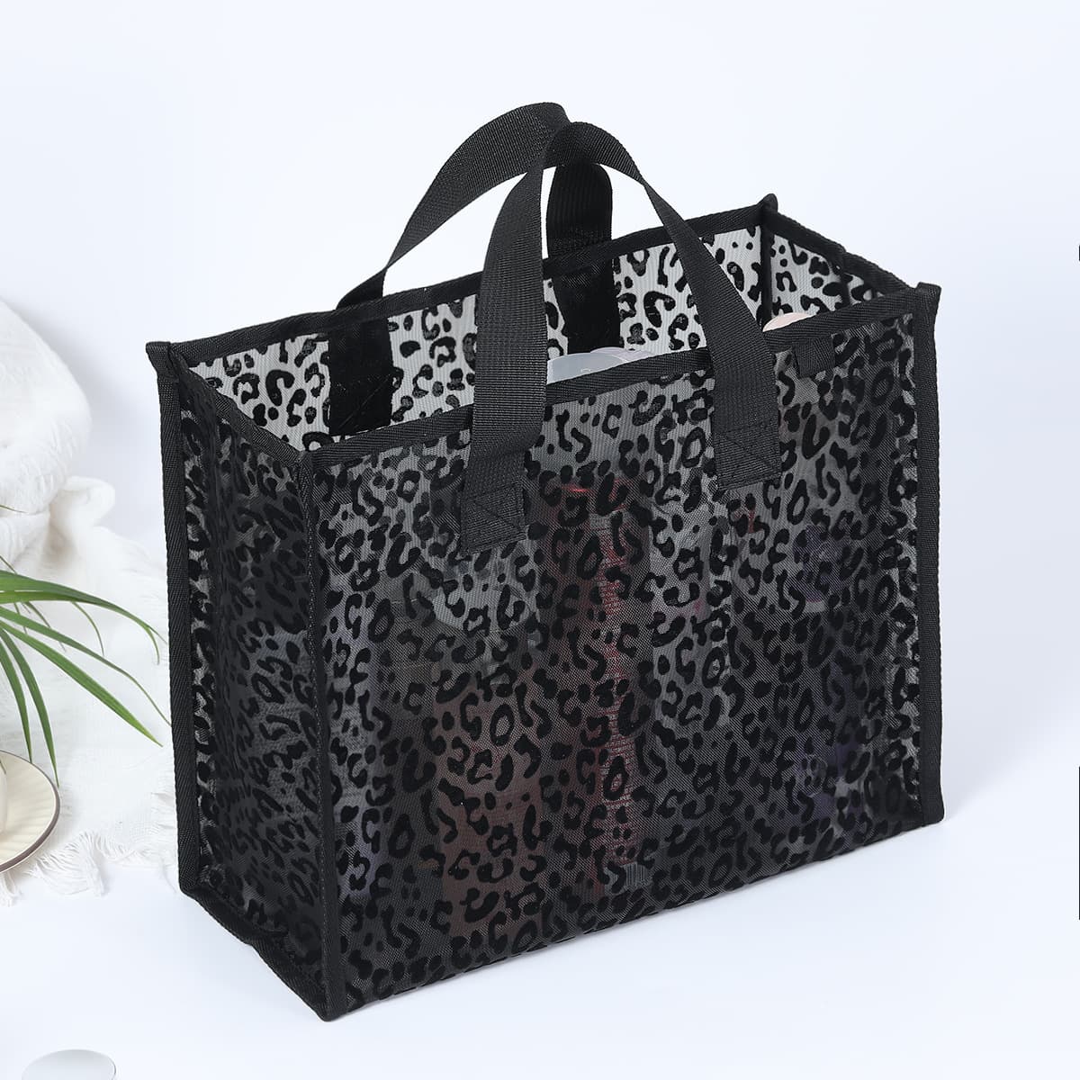 ジムバッグ 女性用メッシュ素材ミニバッグ多色展開トート